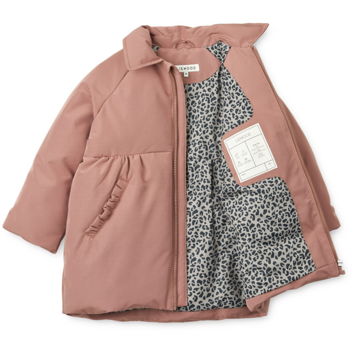 LIEWOOD Cherry / Dark Rosetta Cosmos Jakke