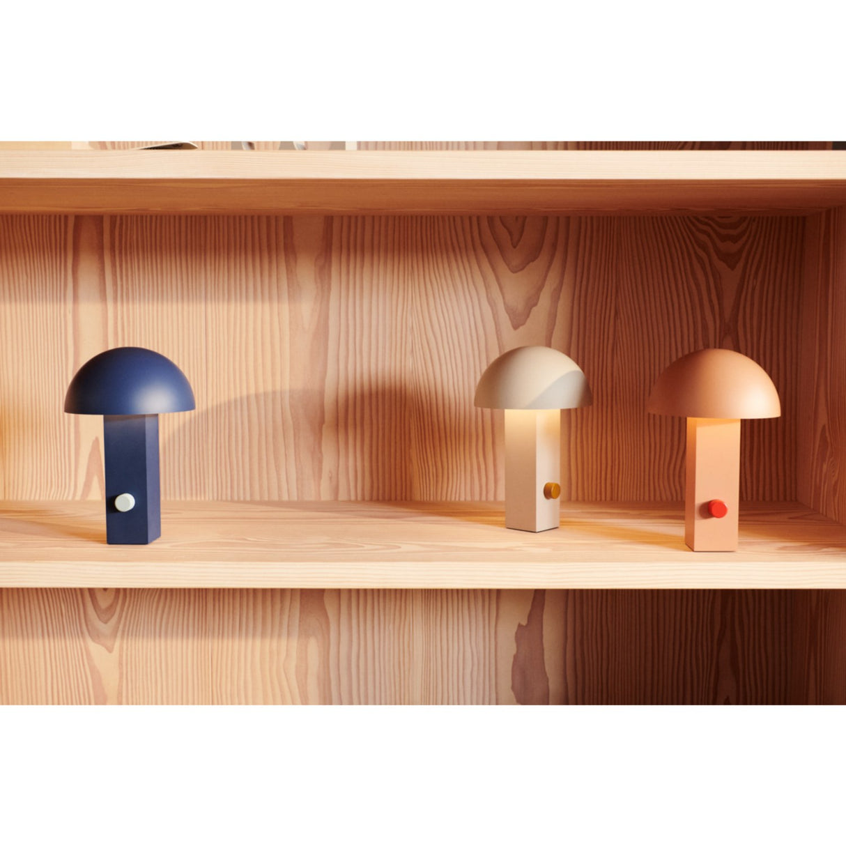 LIEWOOD Indigo Blue Hyppolite Portable Lamp