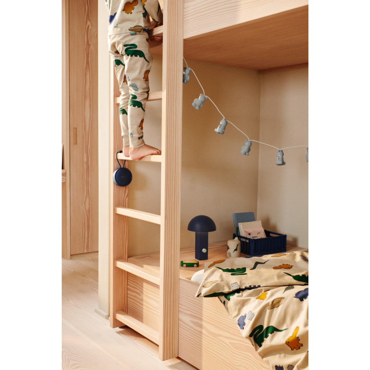 LIEWOOD Indigo Blue Hyppolite Portable Lamp