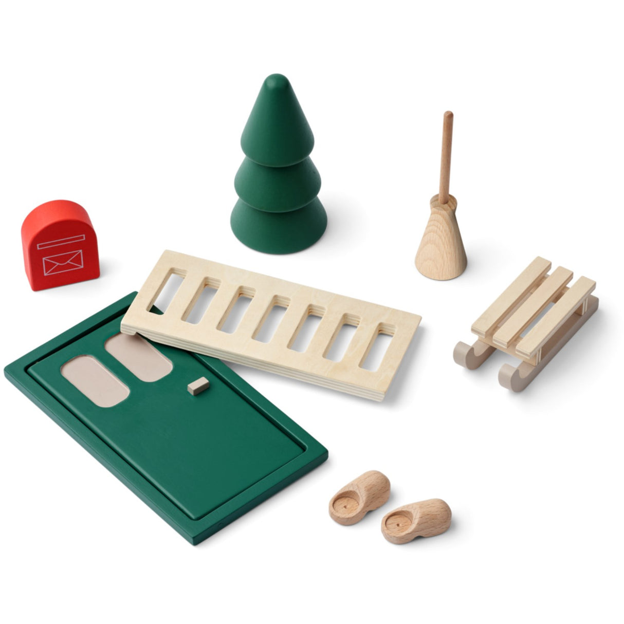 LIEWOOD Garden Green Multi Mix Lena Elf Door