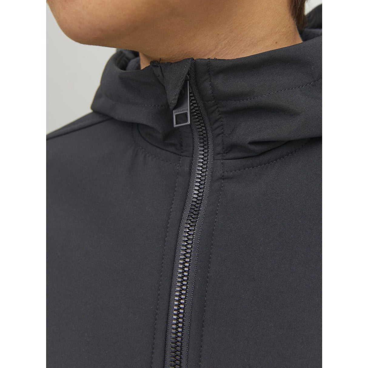 Jack & Jones Junior Black Basic hette softshell jakke Noos