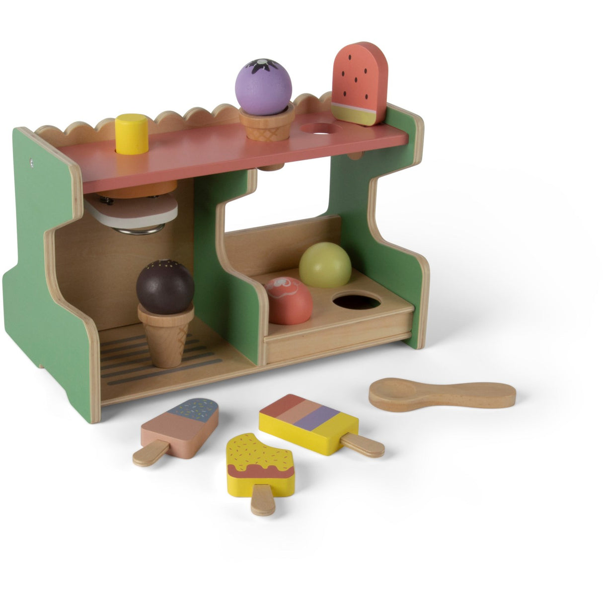 Dantoy Ice Cream Shop Tre gaveeske 12 stk