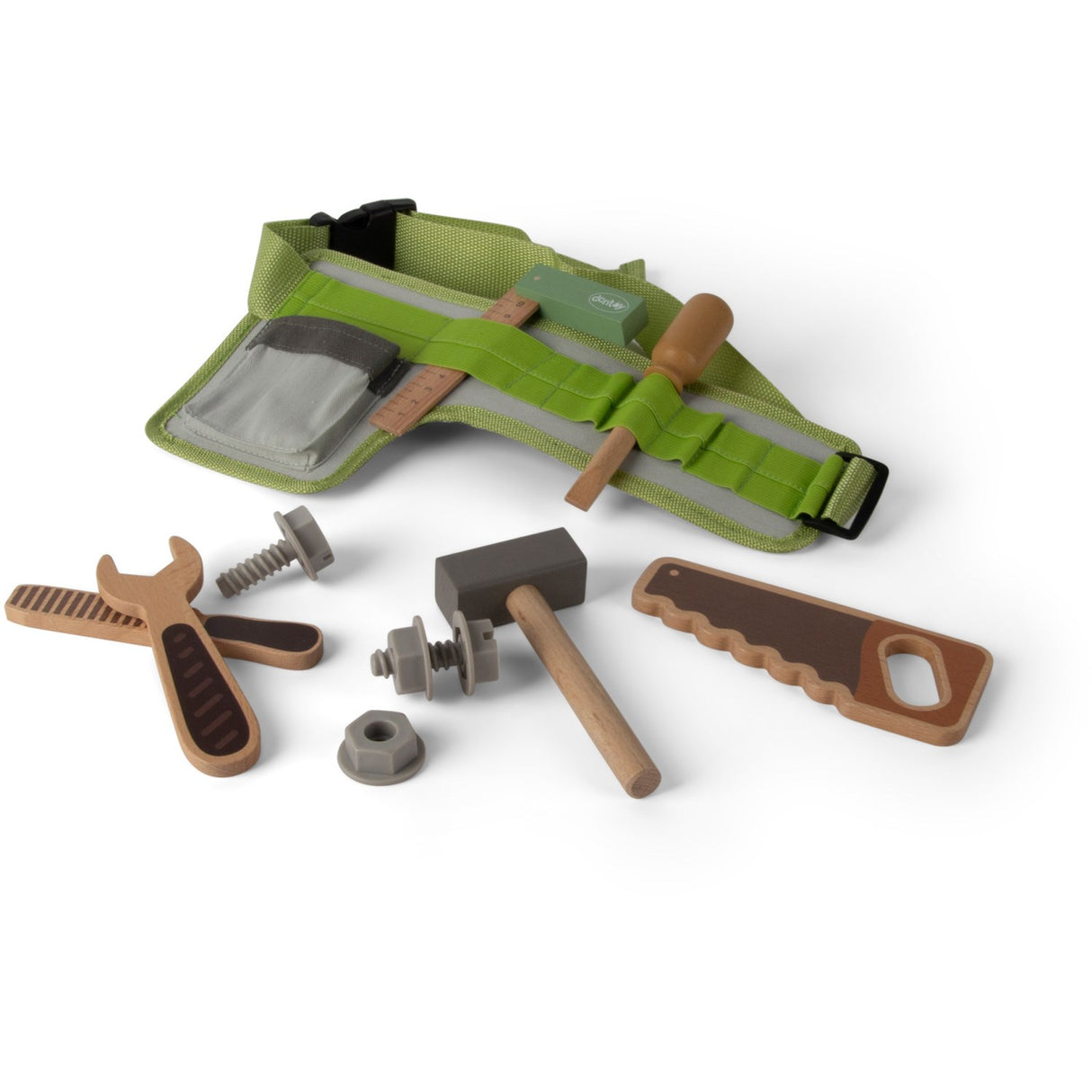 Dantoy verktøybelte tre i gaveesker 11 stk