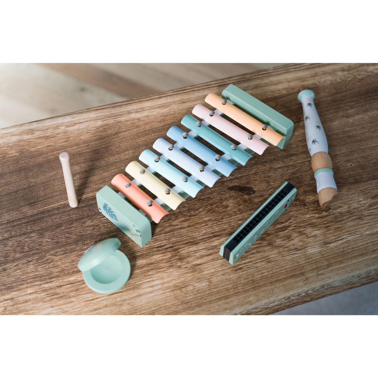 Dantoy Multi Musikk-Sett Tre I Gaveeske 5 Dele