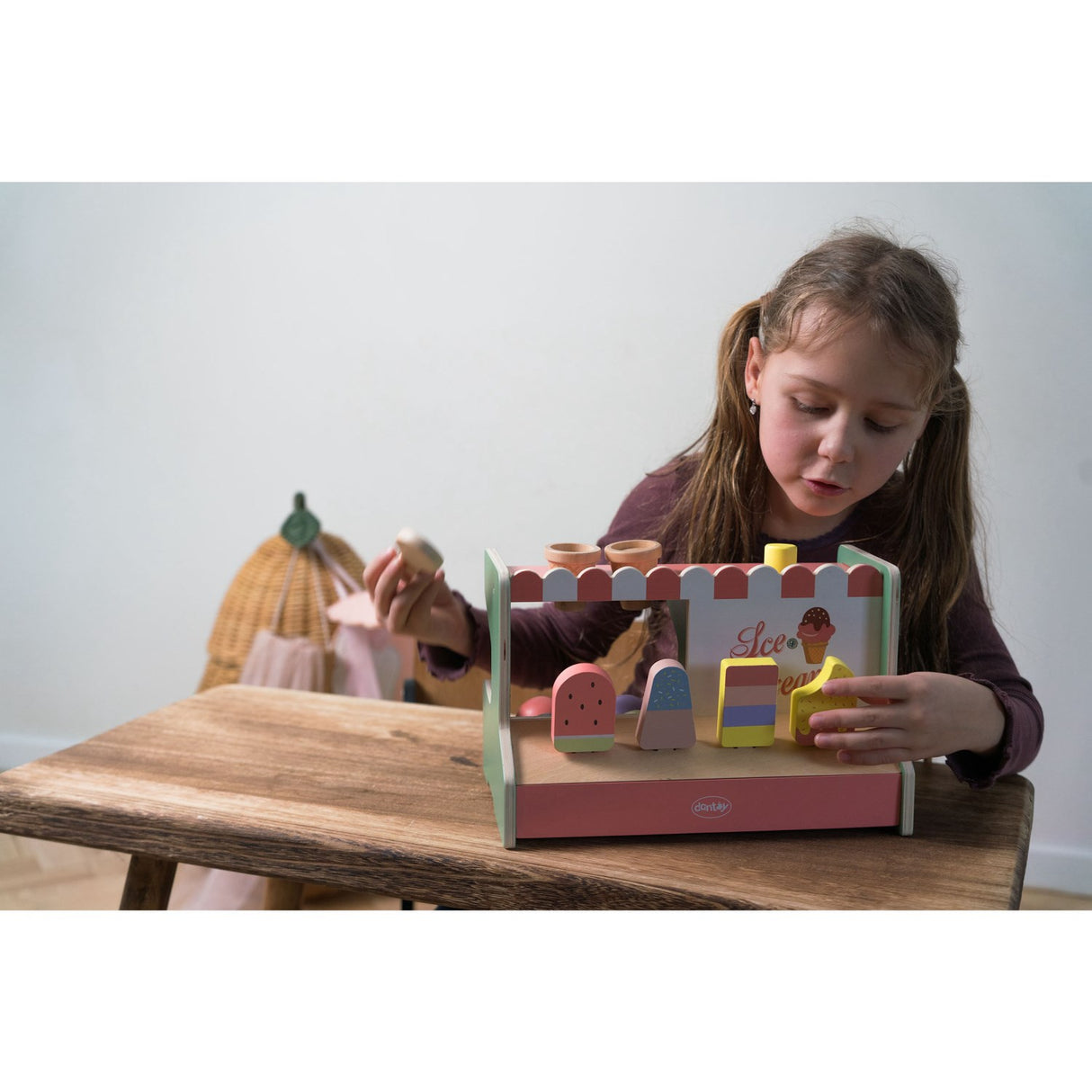 Dantoy Ice Cream Shop Tre gaveeske 12 stk