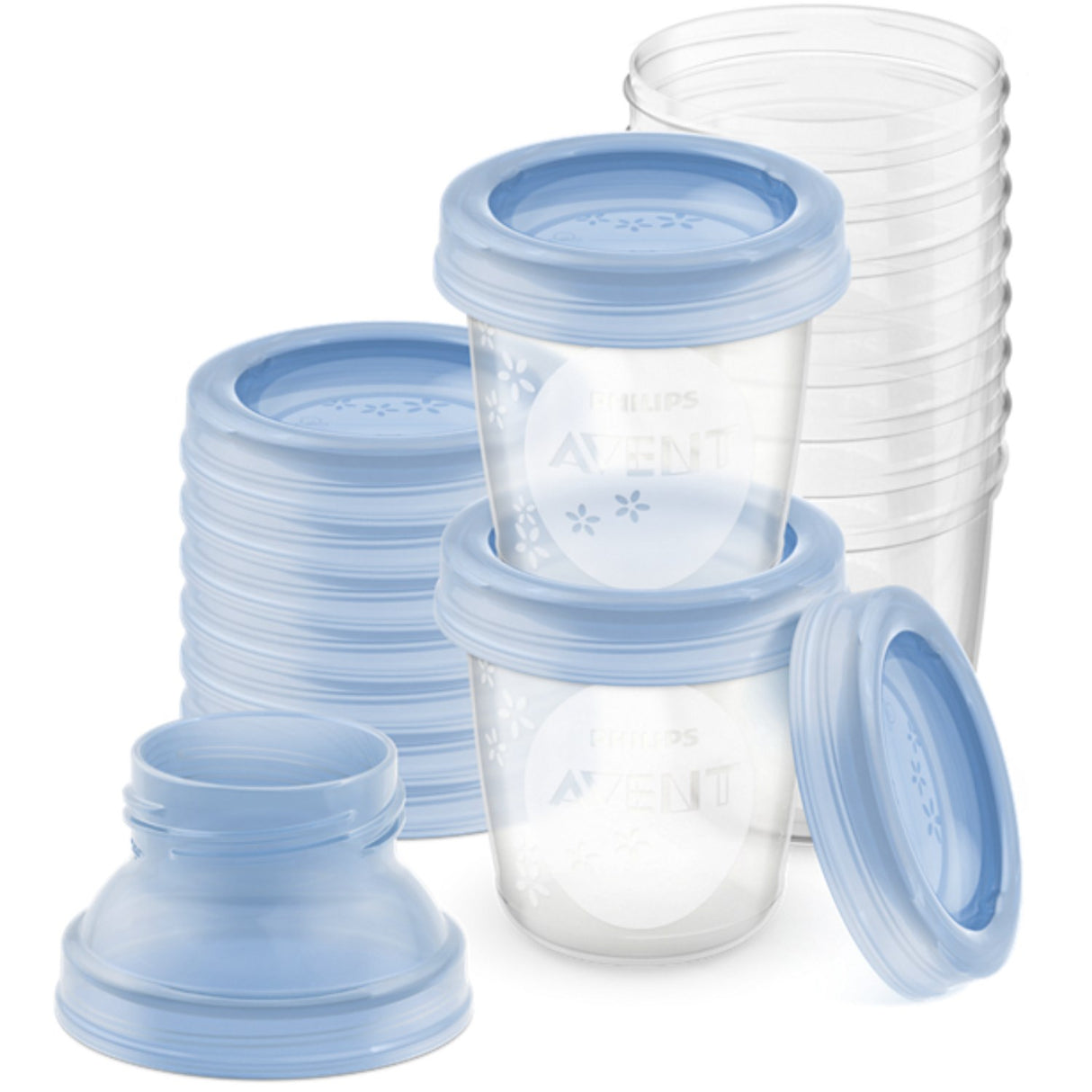 Philips Avent Oppbevaringskopper For Morsmelk 180 ml 10 stk.