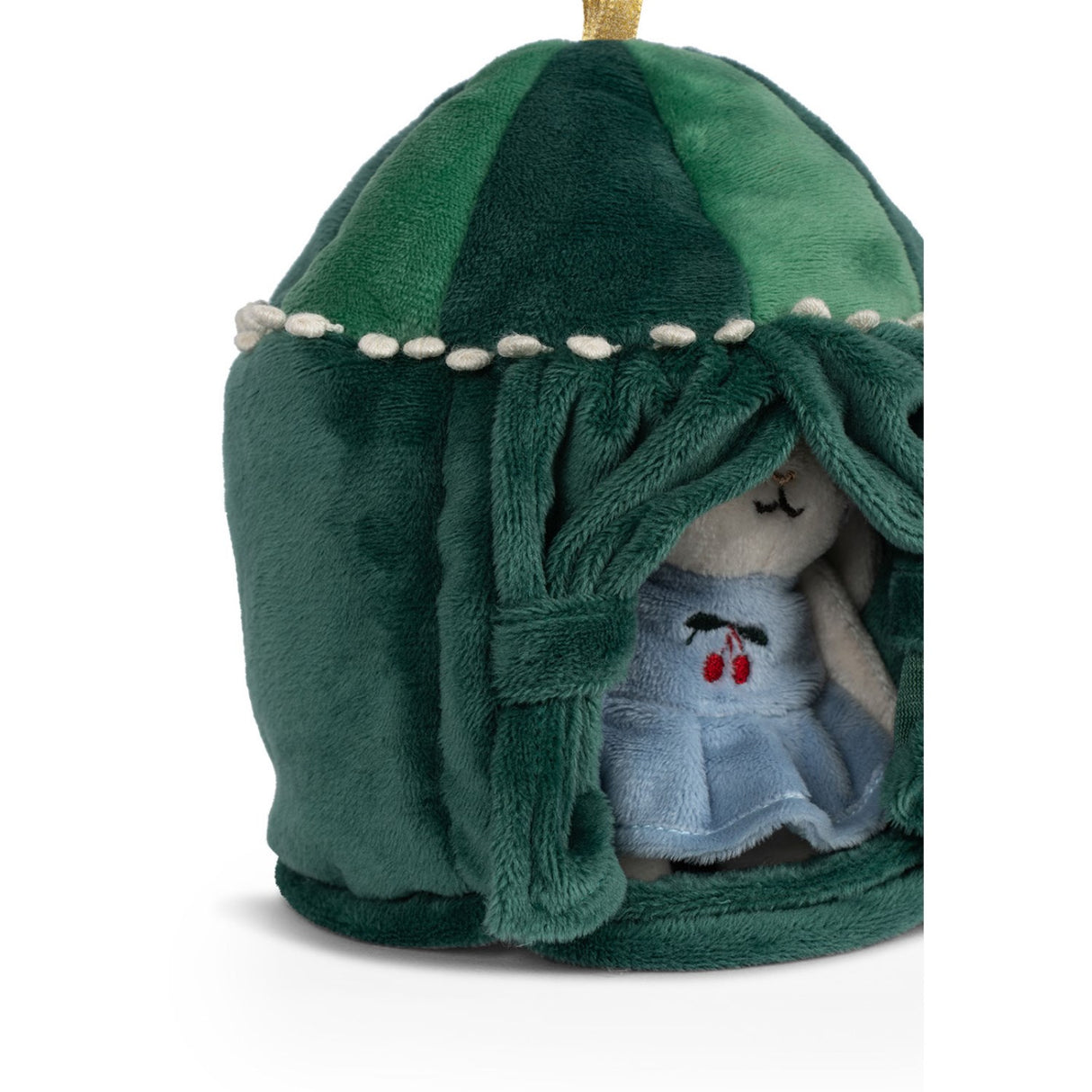 Konges Sløjd Green Bunny Goes Ballerinasko