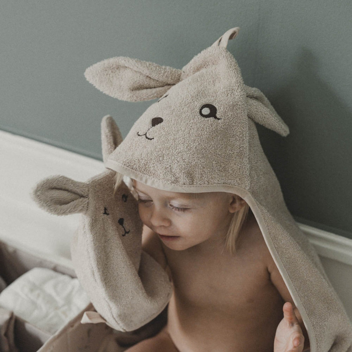 That's Mine Bunny Mivo Hooded Håndkle