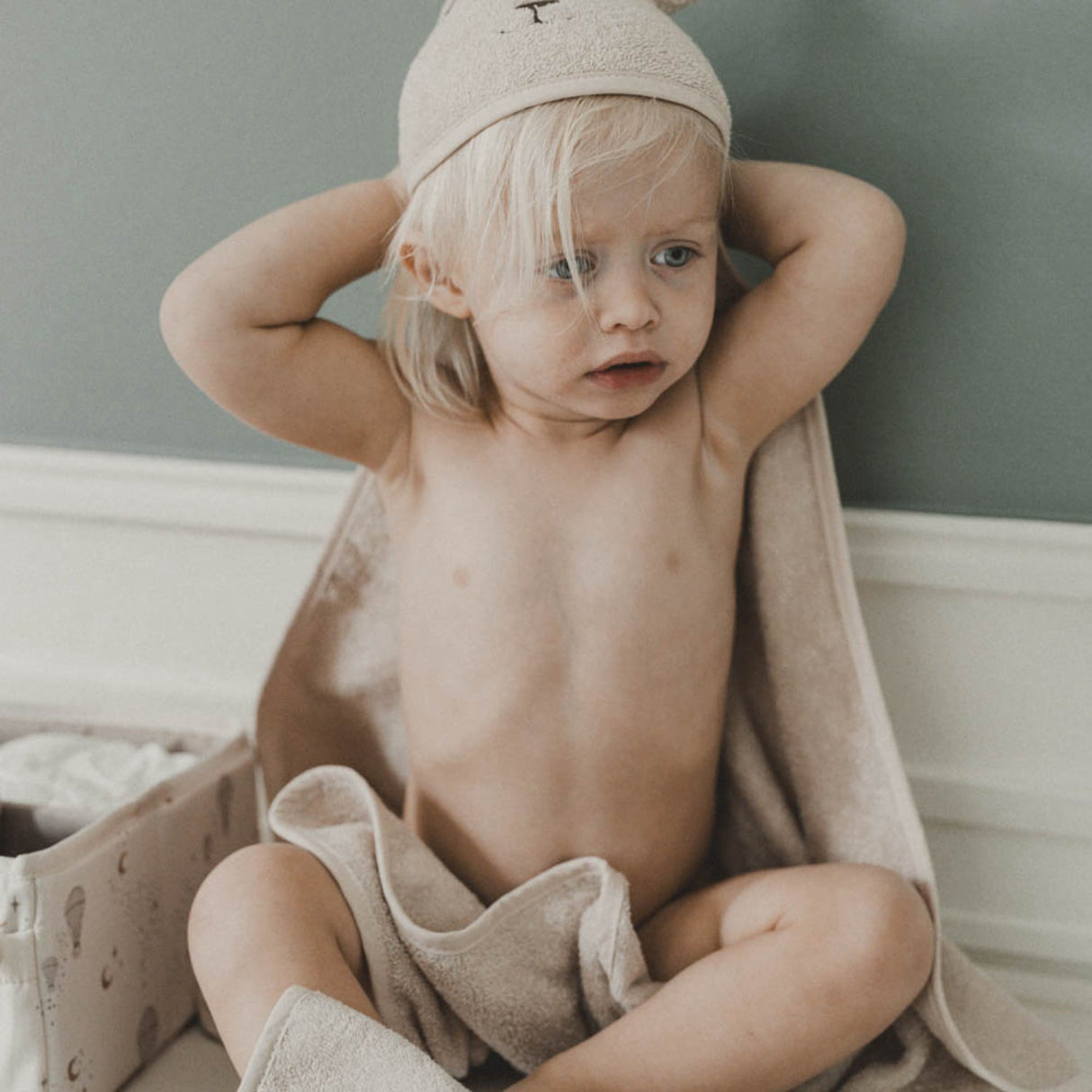 That's Mine Bunny Mivo Hooded Håndkle