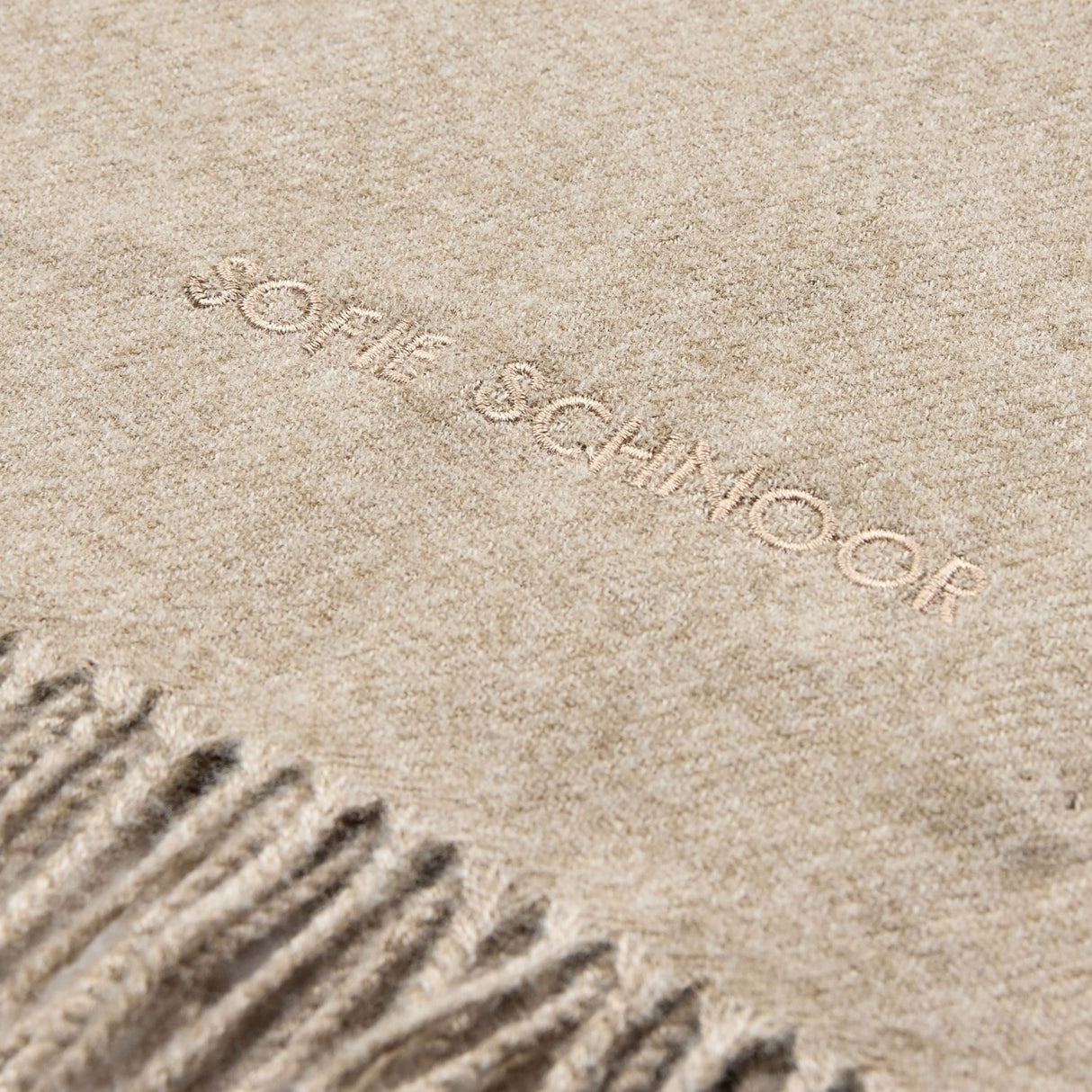 Sofie Schnoor Brown Melange Skjerf