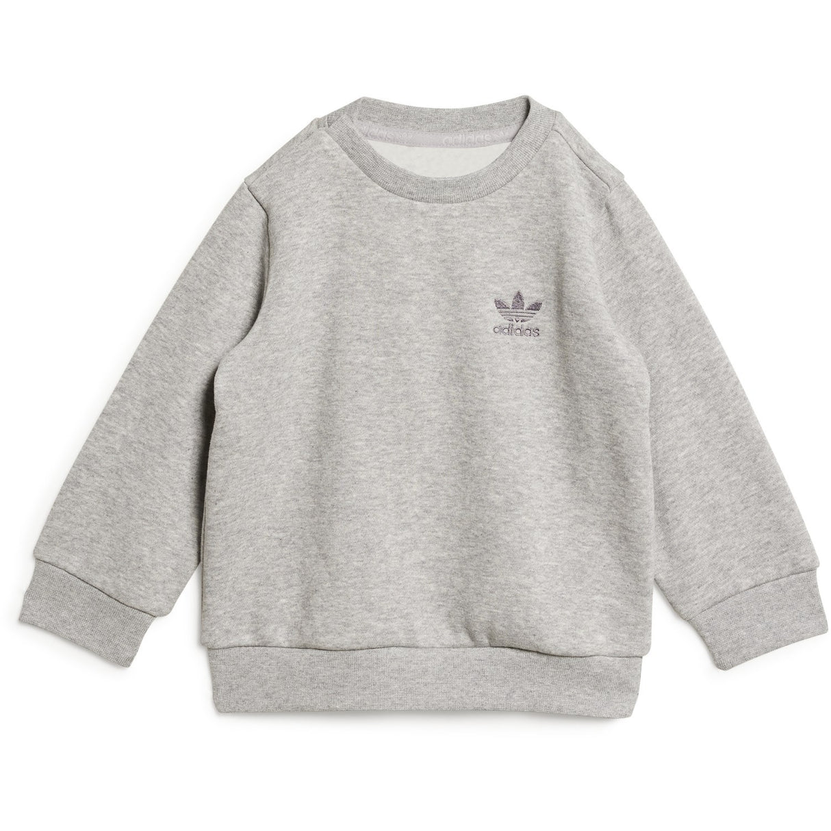 adidas Originals Medium Grey Heather Trefoil Sweat Sett