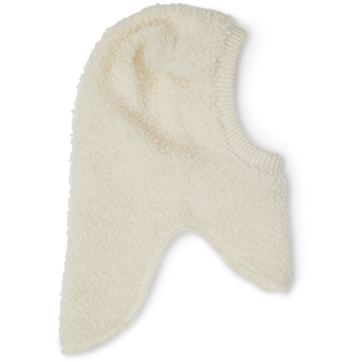 Smallstuff Off White Balaclava Bouclé Merinoull