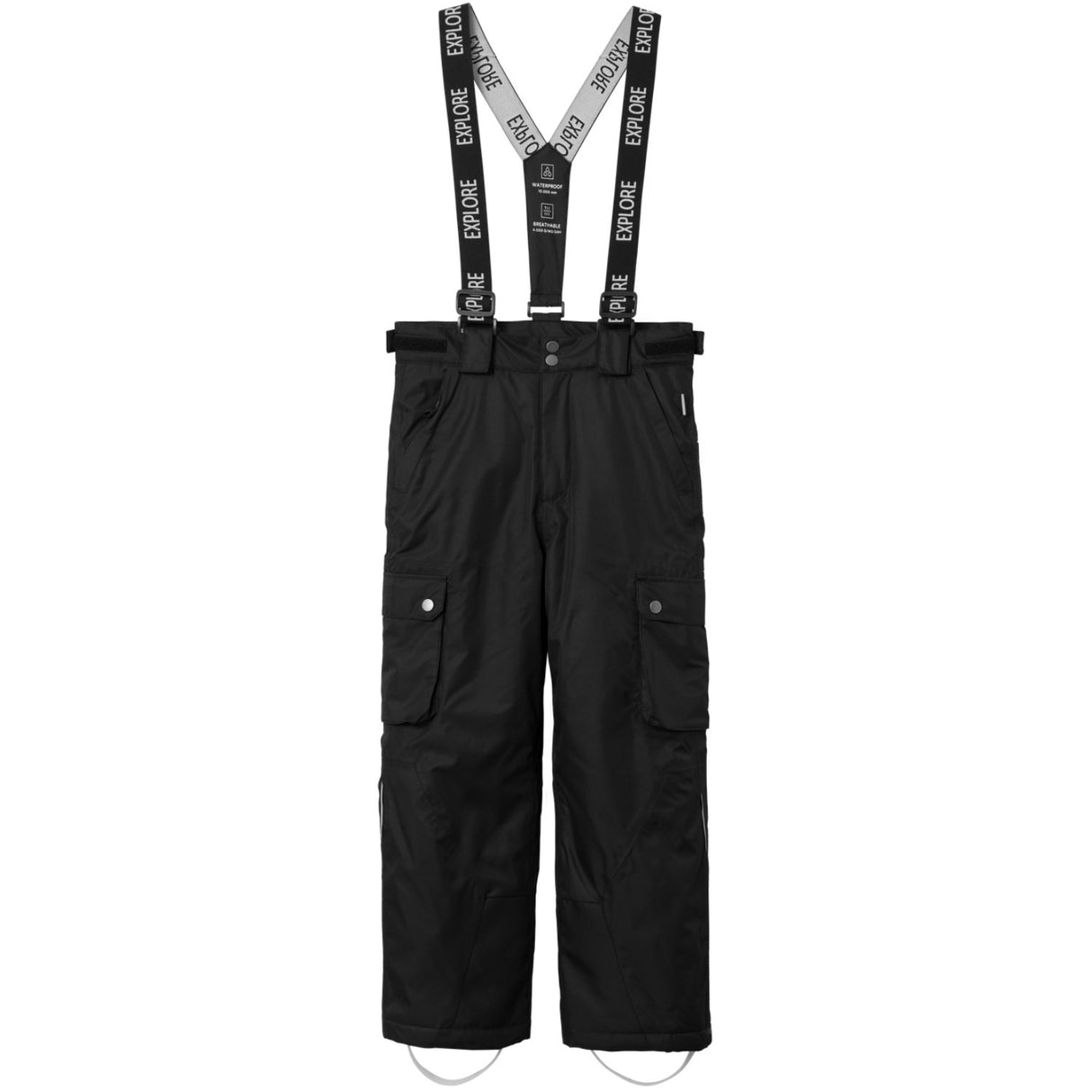 Name It Black Slope10 Overalls Fo