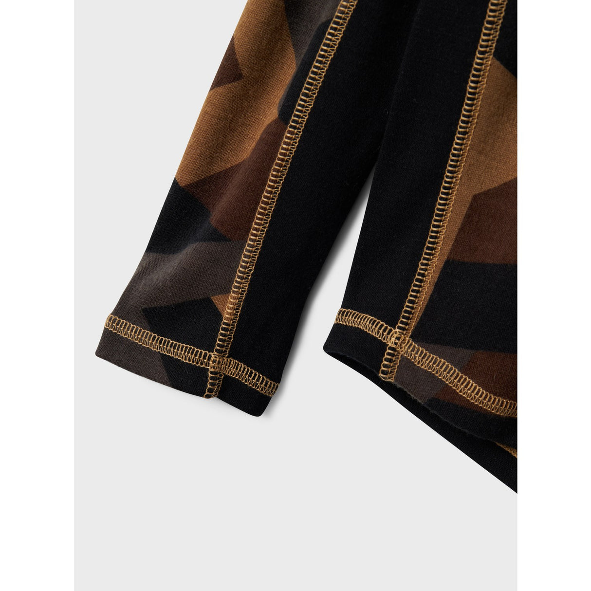 Name It Black AOP Willto Ull Bluse