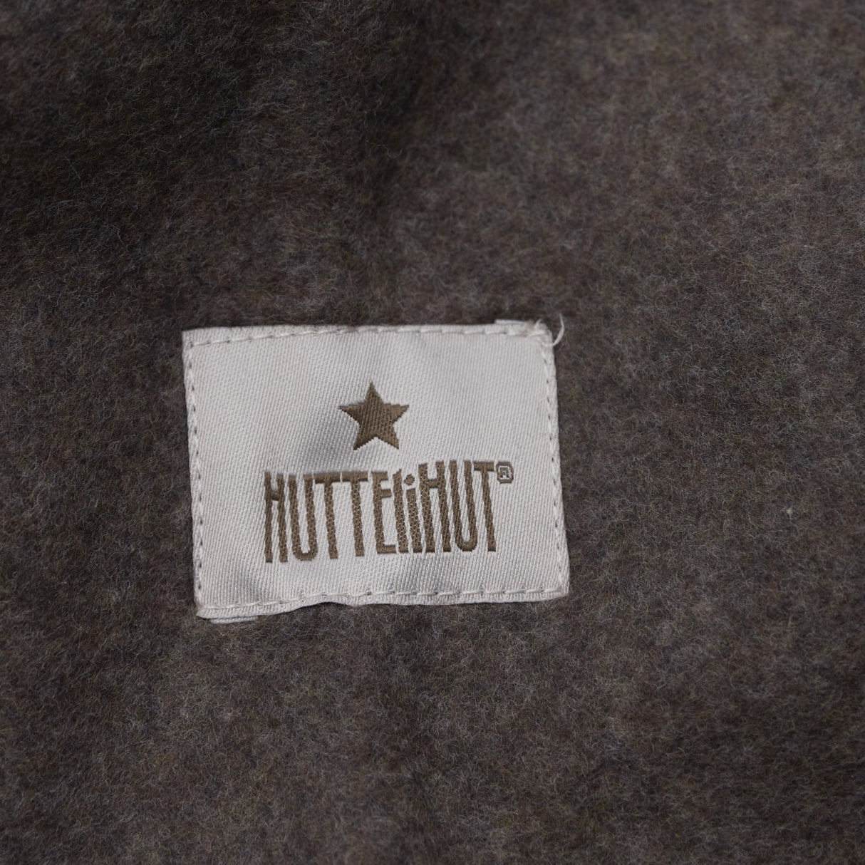 Huttelihut Brown Melange X Luksusbaby Elefantlue