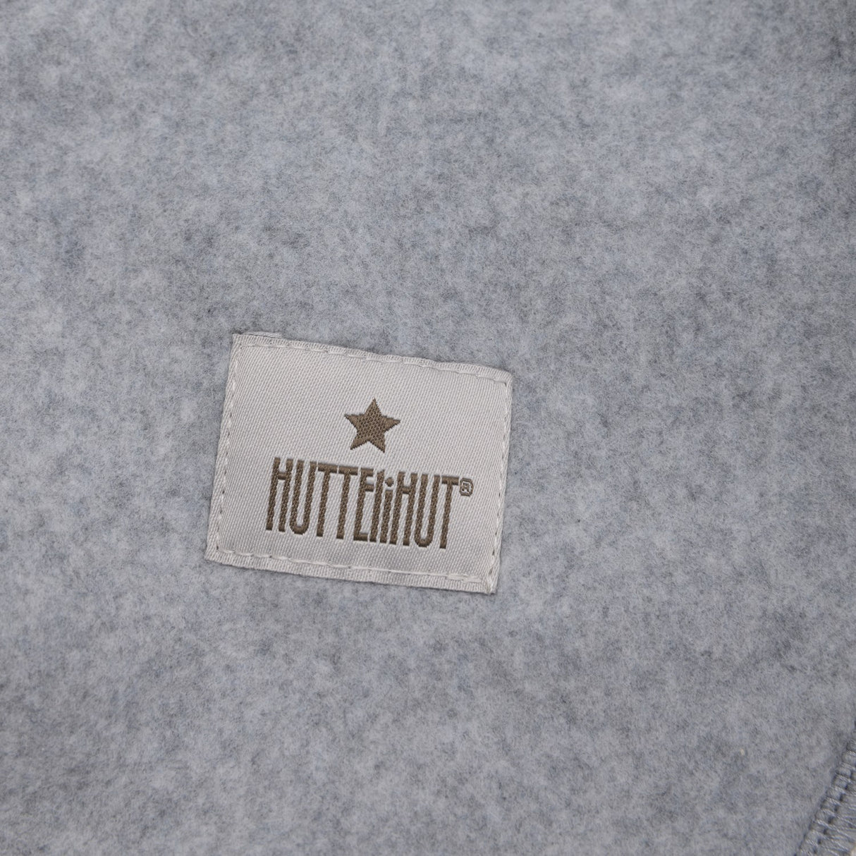 Huttelihut Light Grey Melange X Luksusbaby Elefantlue