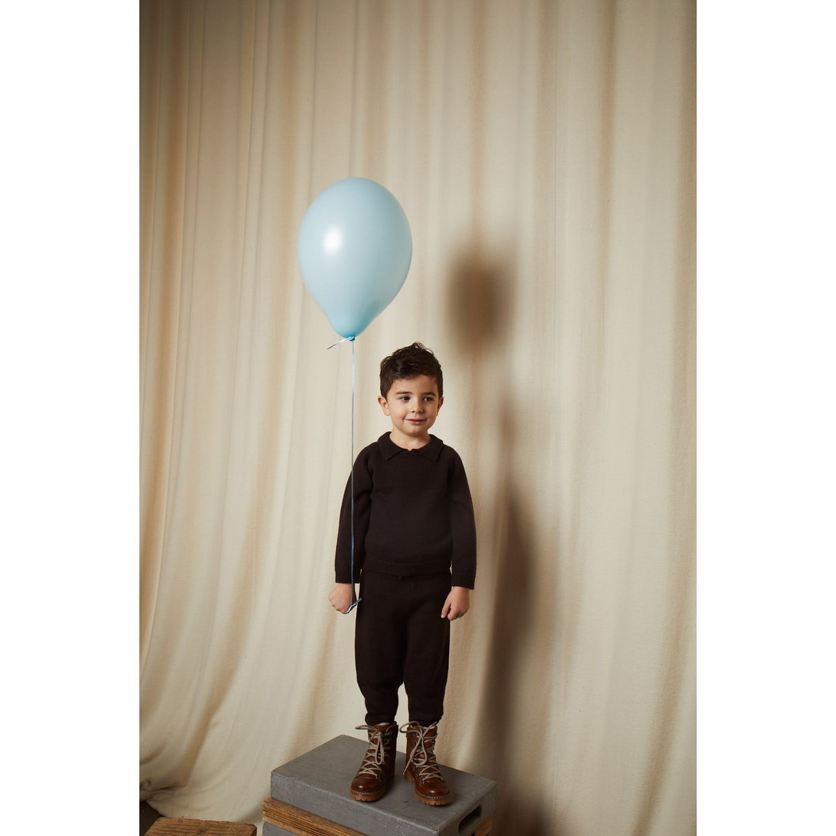 COPENHAGEN COLORS Dk Brun Merino Cozy Pants