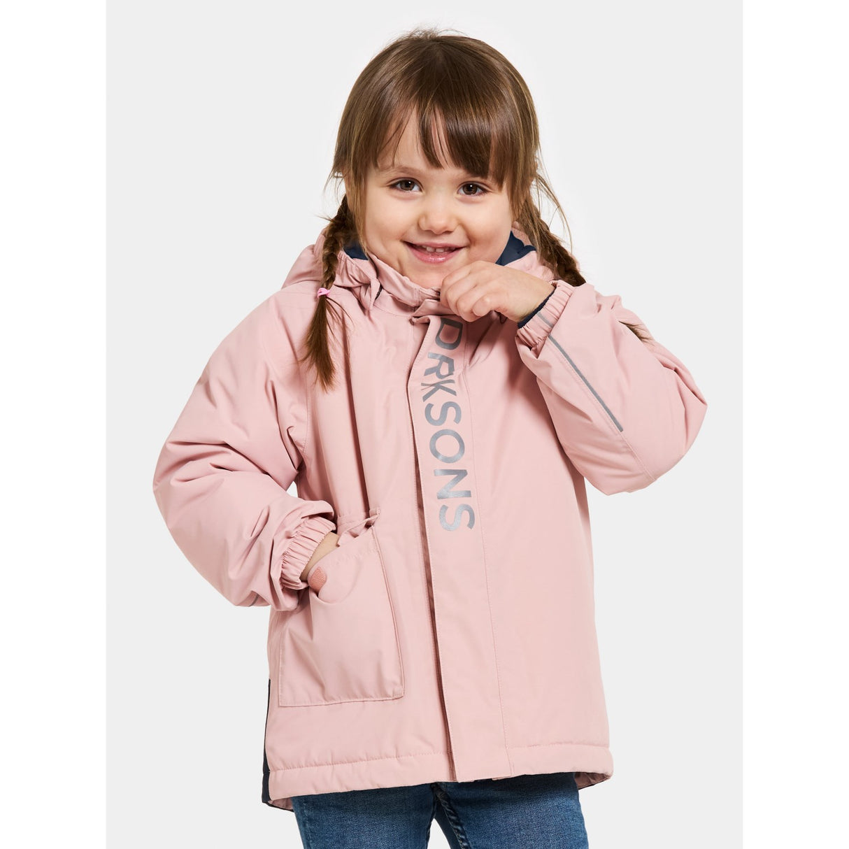 Didriksons Dusty Pink Talvi Kids Jakke