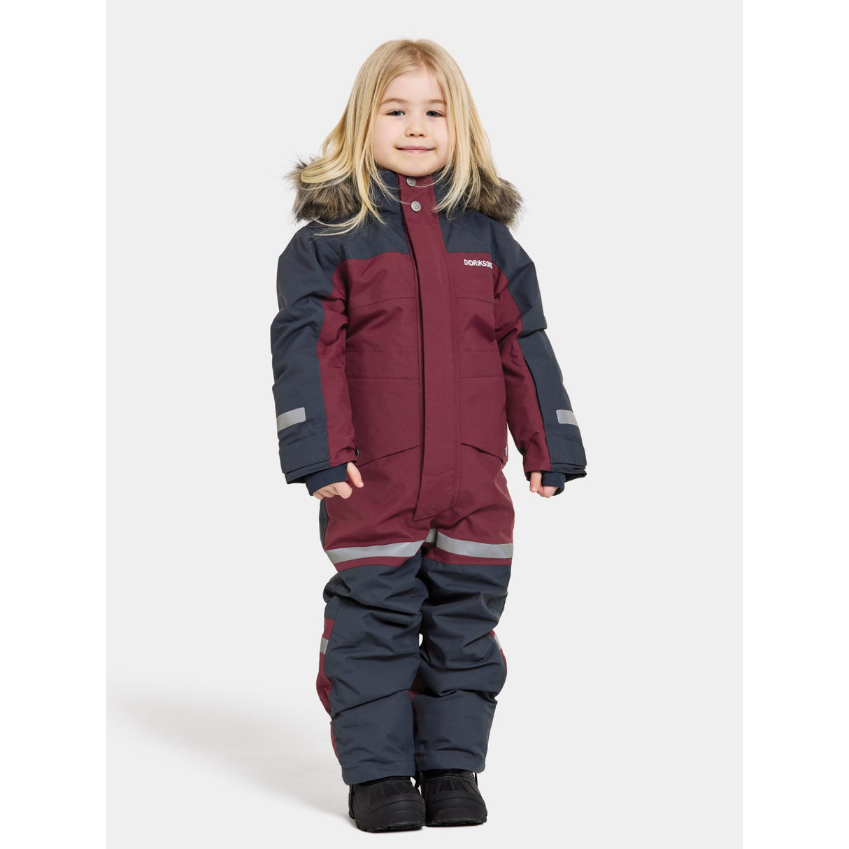 Didriksons Rusty Wine Bjärven Kids Kjeledress 17
