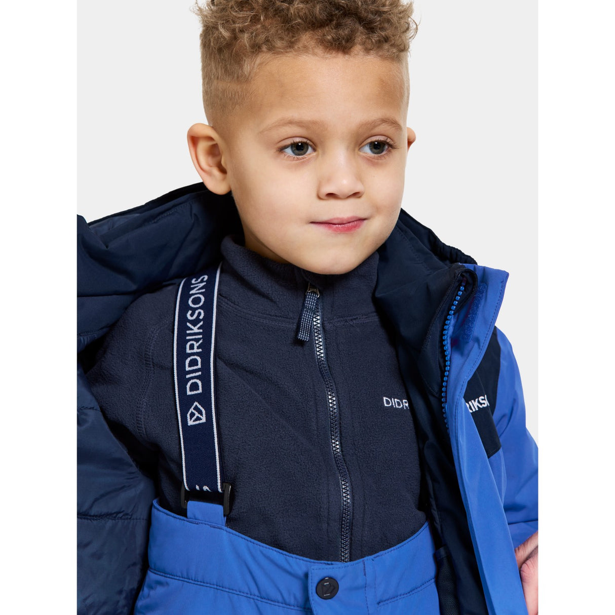 Didriksons Caribbean Blue Skare Kids sett
