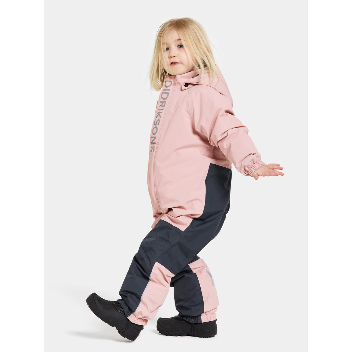 Didriksons Dusty Pink Talvi Kids Snowsuit
