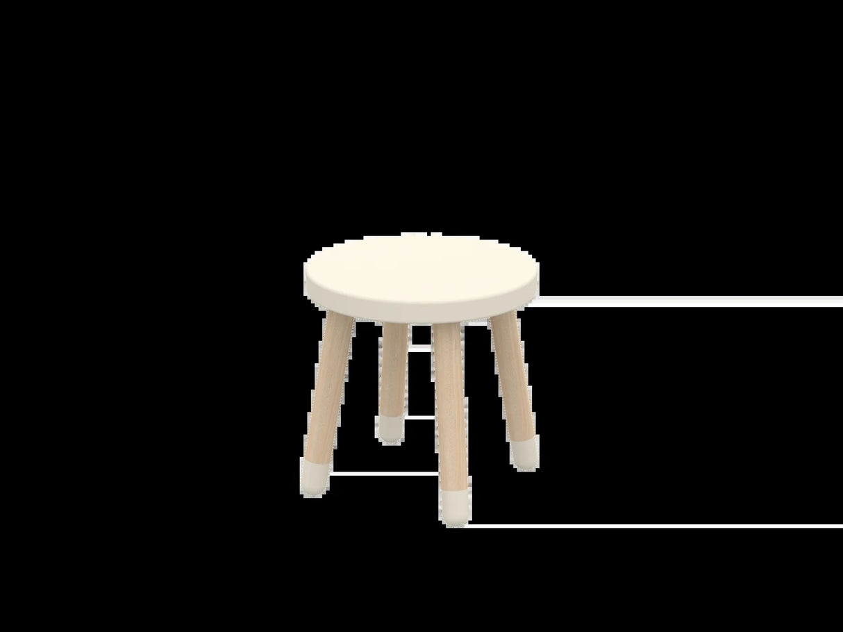 FLEXA Creme DOTS Krakk 30x30cm