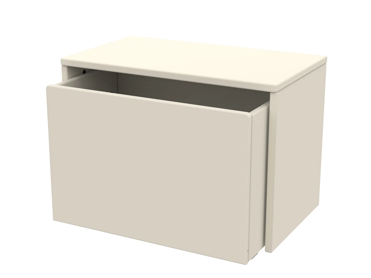 FLEXA Creme DOTS Oppbevaringsbenk 60x35x42 cm