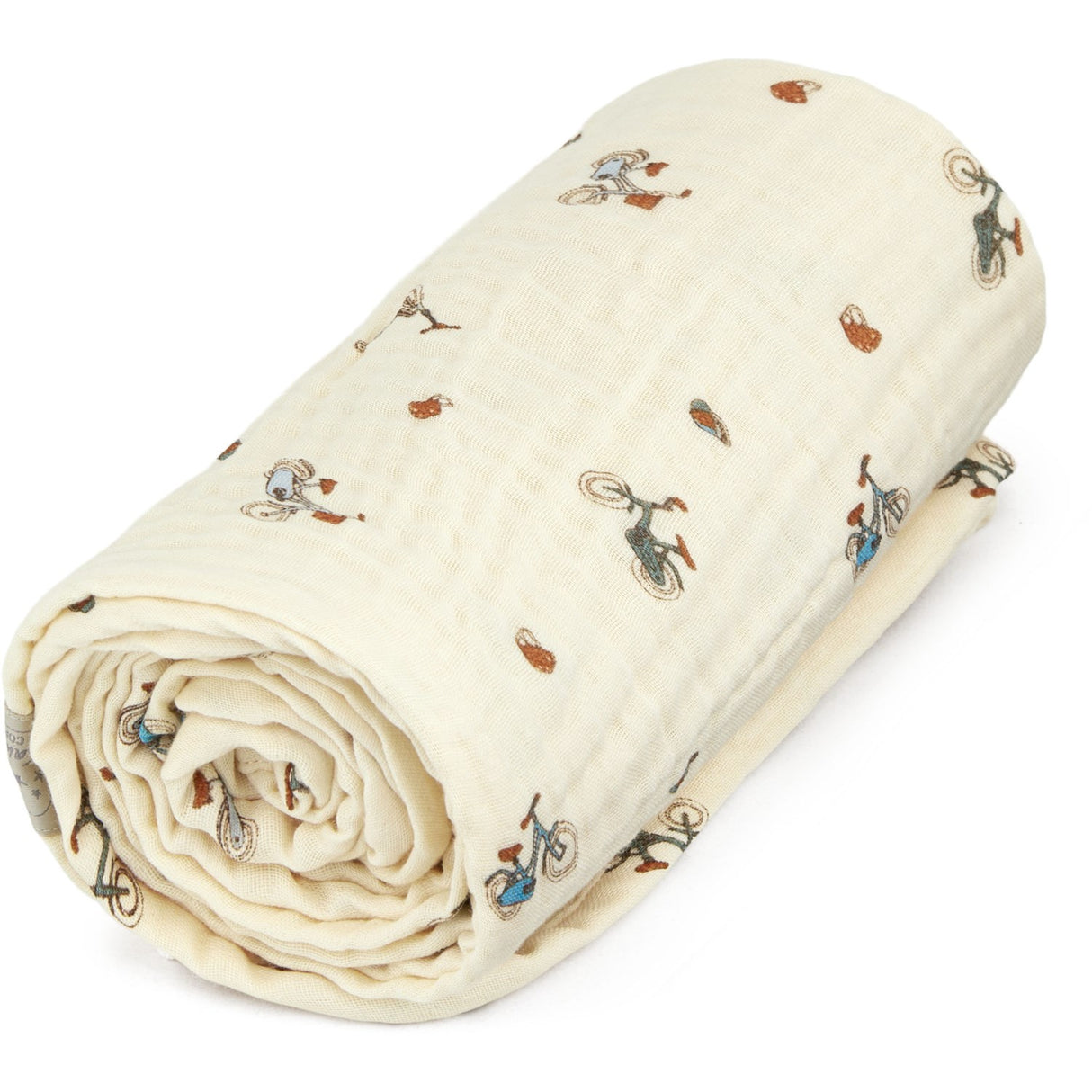 Cam Cam Copenhagen Bicycles Muslin Baby Teppe