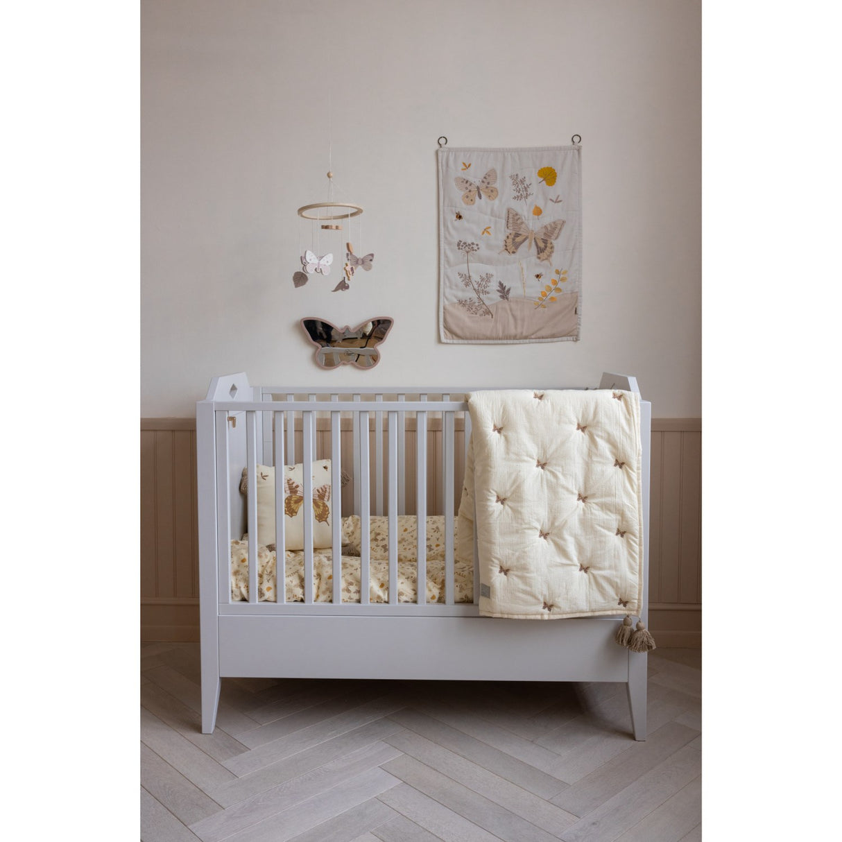 Cam Cam Copenhagen Butterfly Kids Brodert Teppe