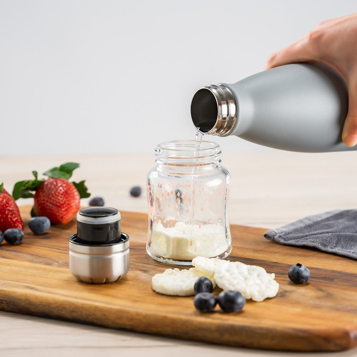 REER Termosflaske - Grå