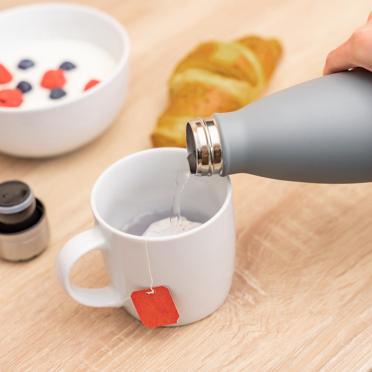 REER Termosflaske - Grå