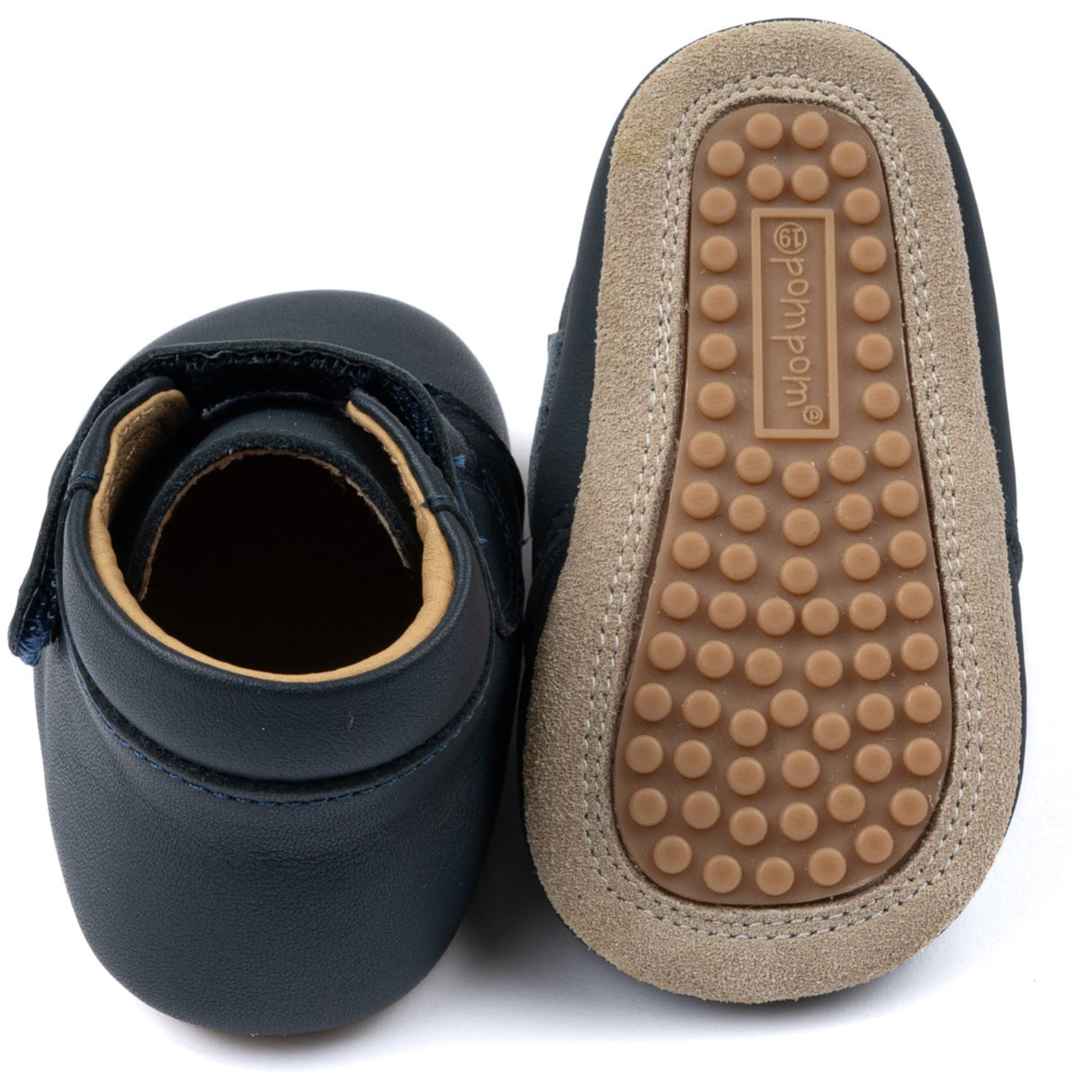 Pom Pom Navy Beginners™ Sko Borrelås