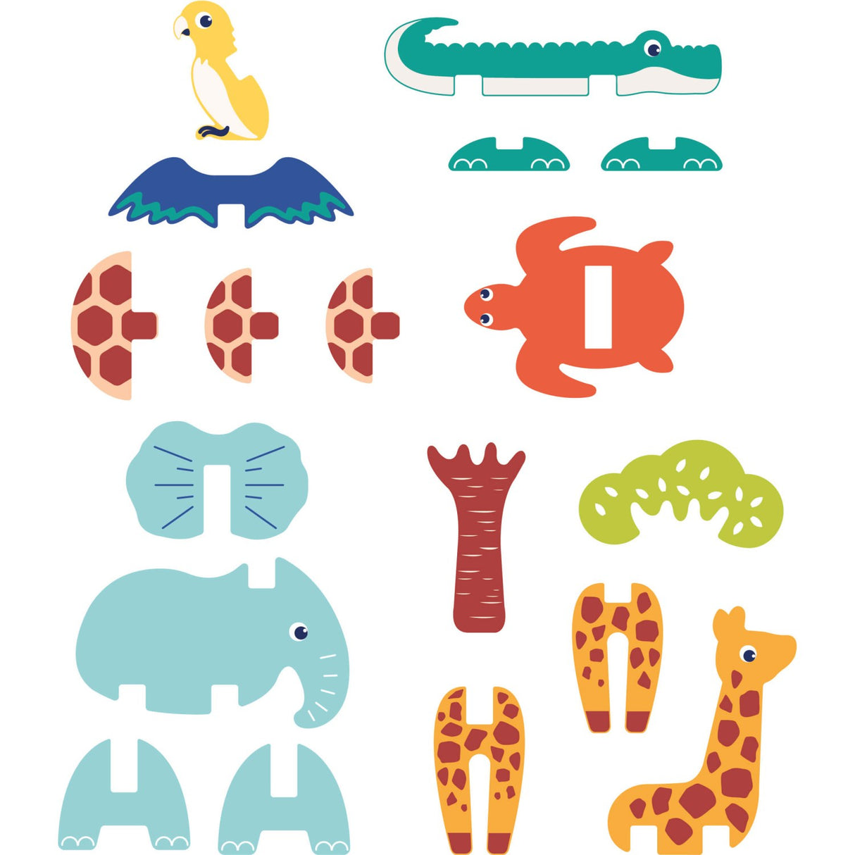 LUDI® 3D-skumpuslespill