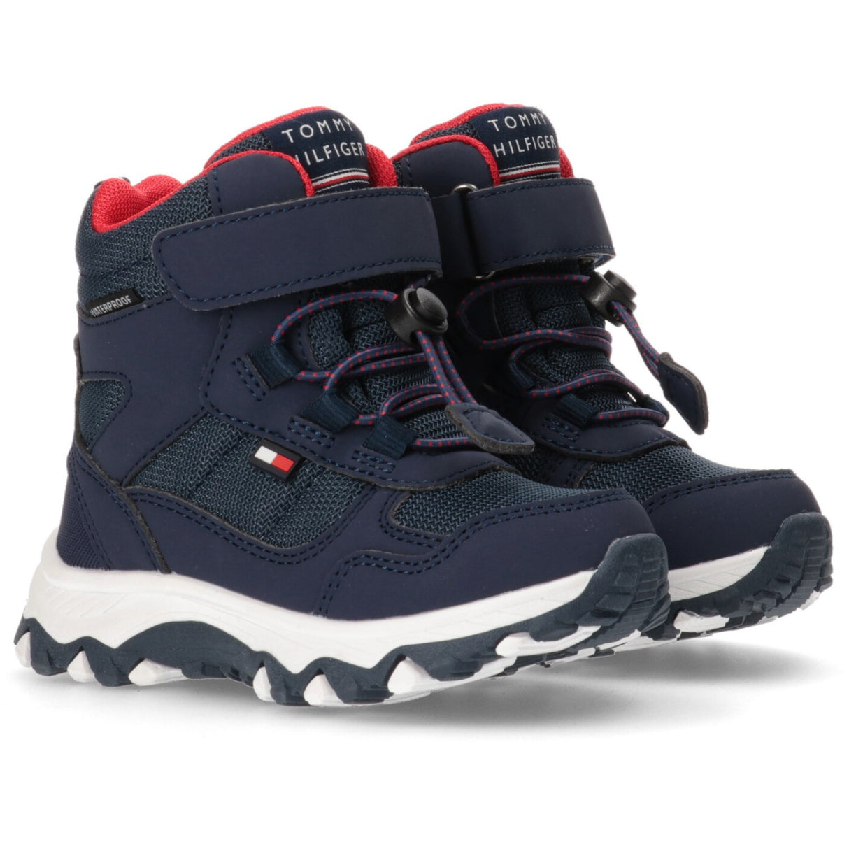 Tommy Hilfiger Blue Fur Støvel