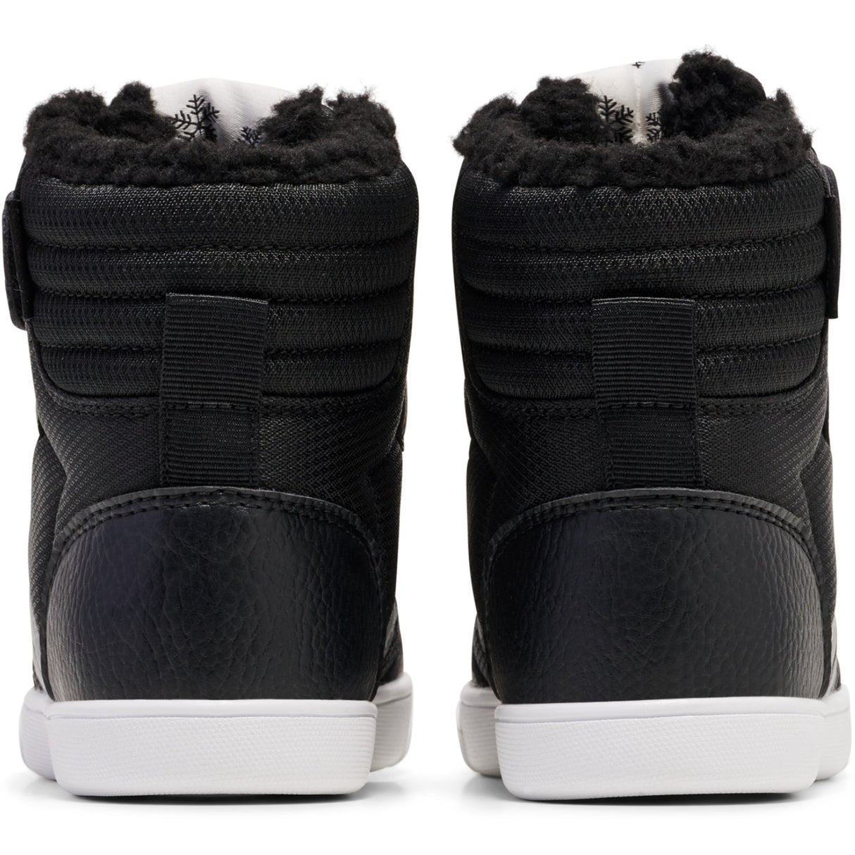 Hummel Black/Grey Stadil Super Poly Vinterstøvler Mid Tex Jr