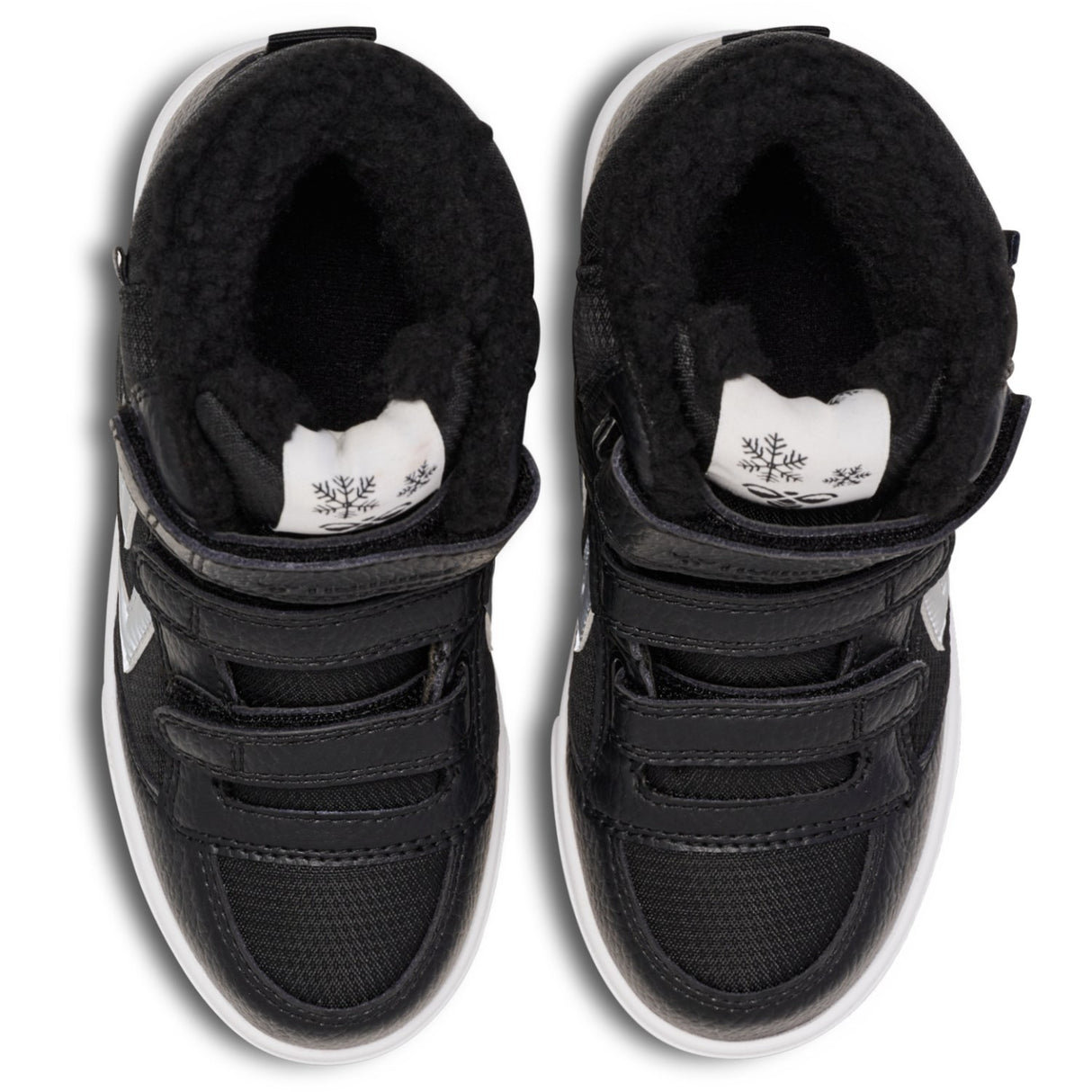 Hummel Black/Grey Stadil Super Poly Vinterstøvler Mid Tex Jr