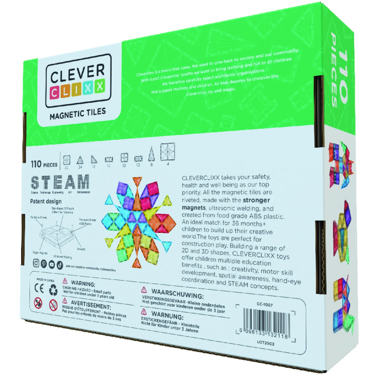 Cleverclixx Intense Inventive Pack Intens 110 deler