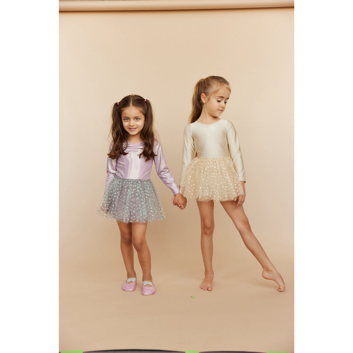 Sofie Schnoor x Luksusbaby Purple Rainbow Gymnastikkdrakt