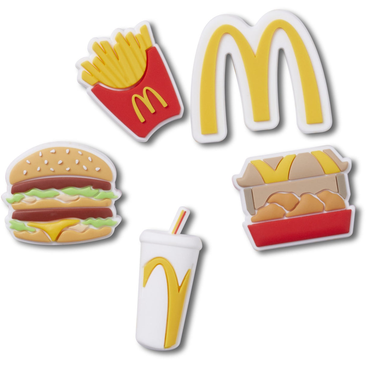 Crocs Jibbitz™ McDonalds X Crocs 5-pakning