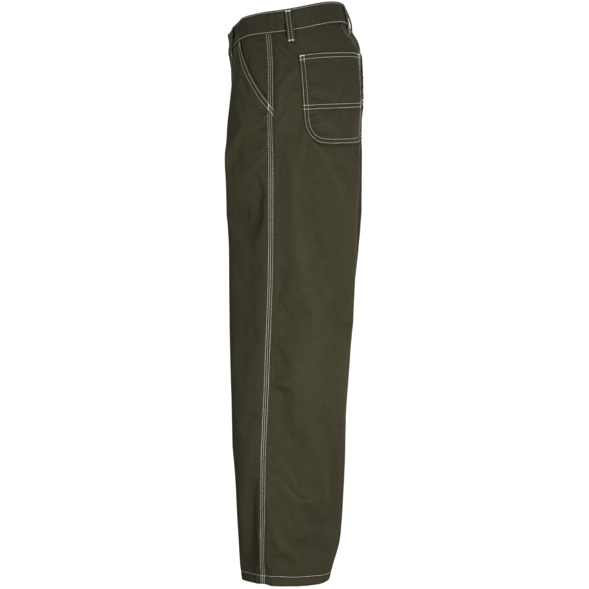 Jack & Jones Junior Olive Night Stalex Contrast Worker Bukser