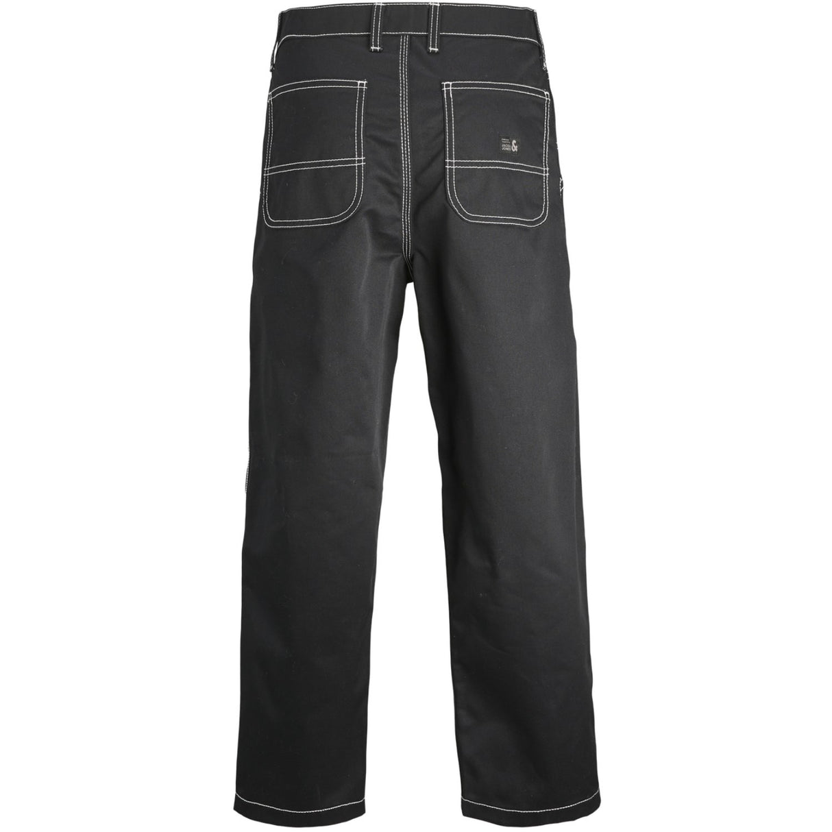 Jack & Jones Junior Black Stalex Contrast Worker Bukser