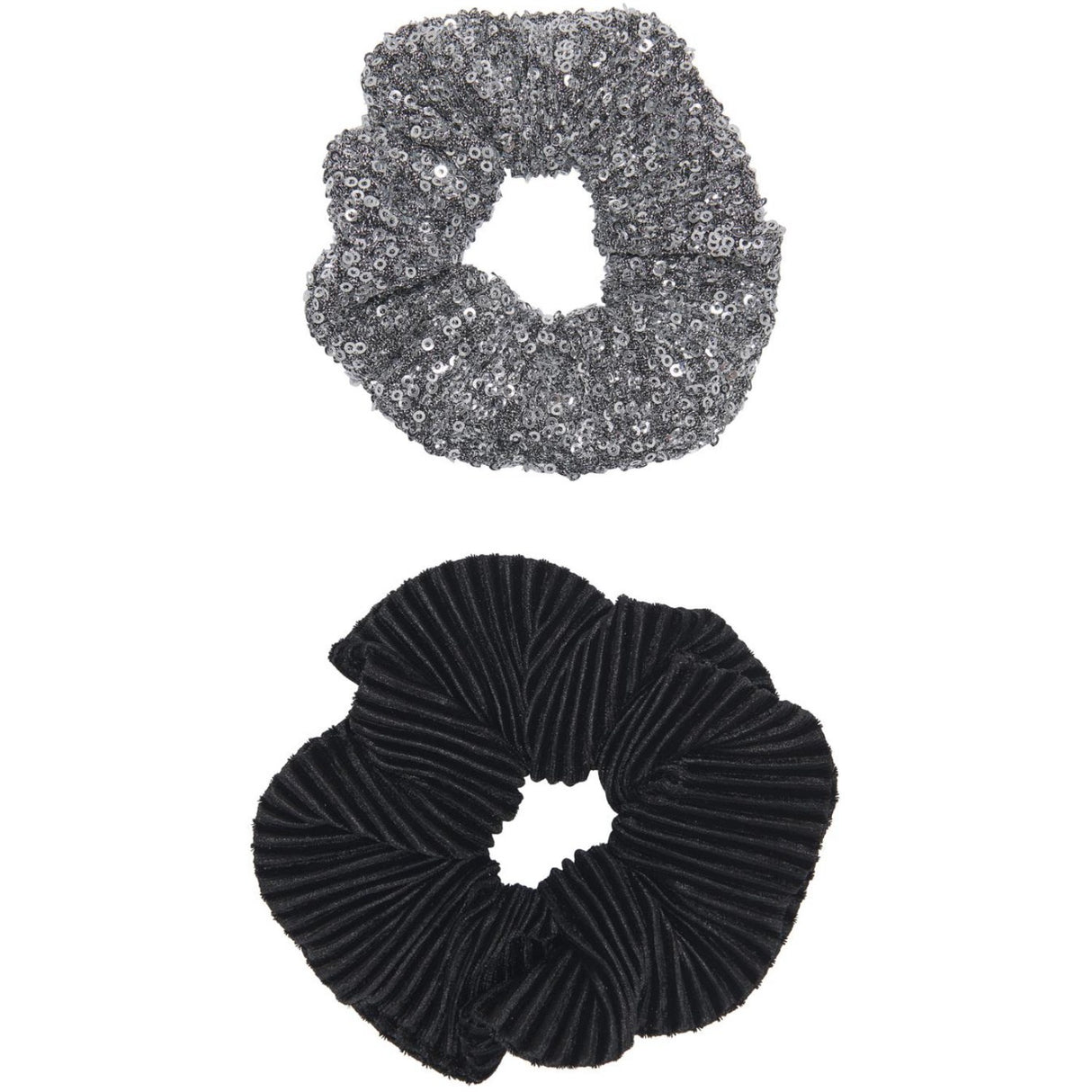kids ONLY Silver Kali Glitter Scrunchie 2-pakning