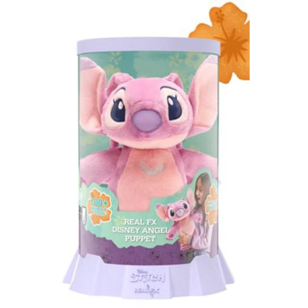Disney Stitch Real FX Disney Angel Puppetronic