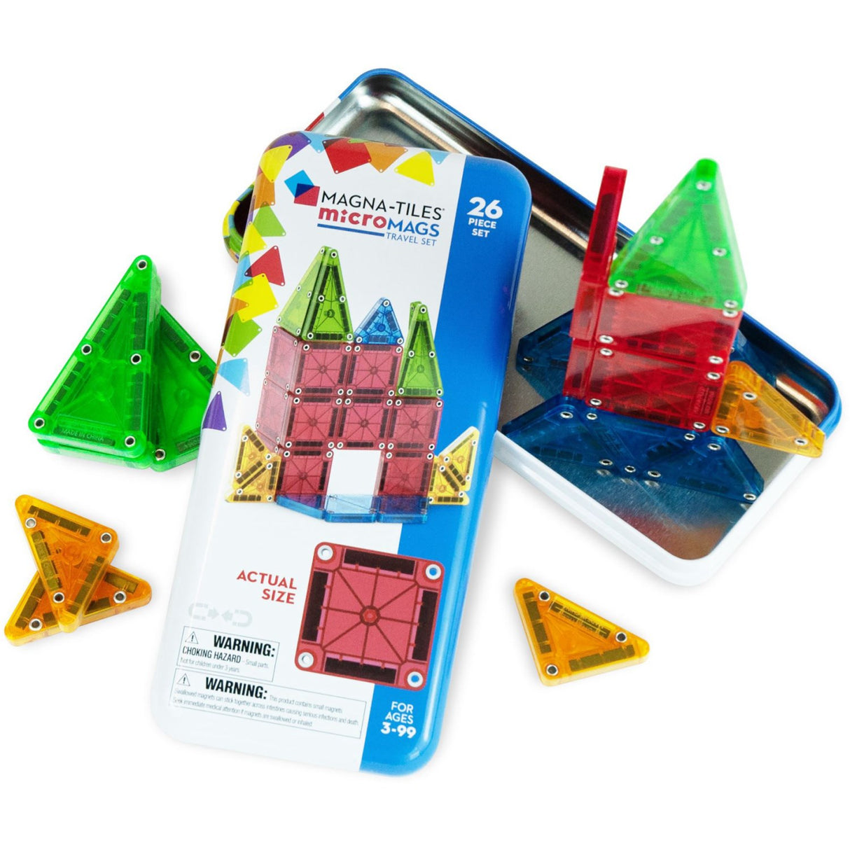 Magna-Tiles® microMAGS Reiseblikkveske 26 stk