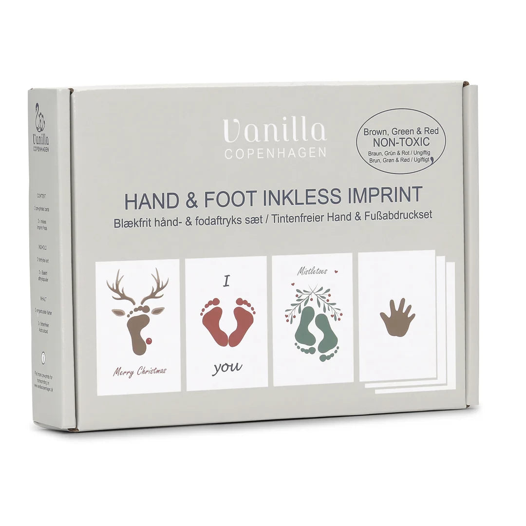 Vanilla COPENHAGEN Hand & Foot Inkless Pads Kit 3 Pack