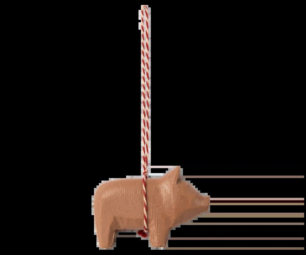 Maileg Trepynt, Gris - Gammel rose