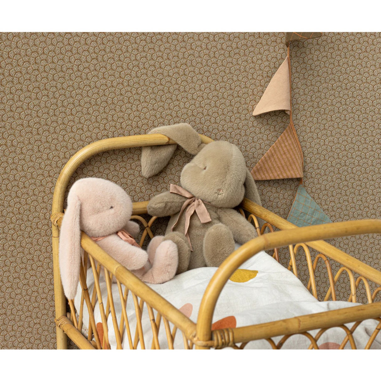 Maileg Bunny Plush, Medium - Light Powder