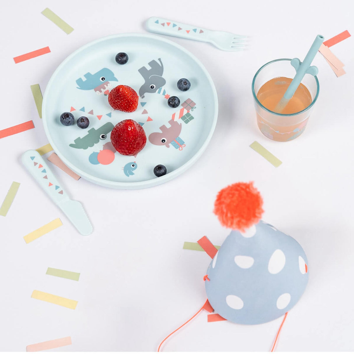 DonebyDeer Blue Foodie Spisestue Fest