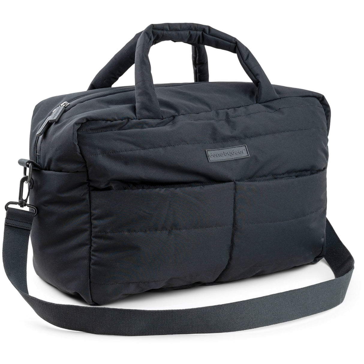 DonebyDeer svart vattert bleieveske