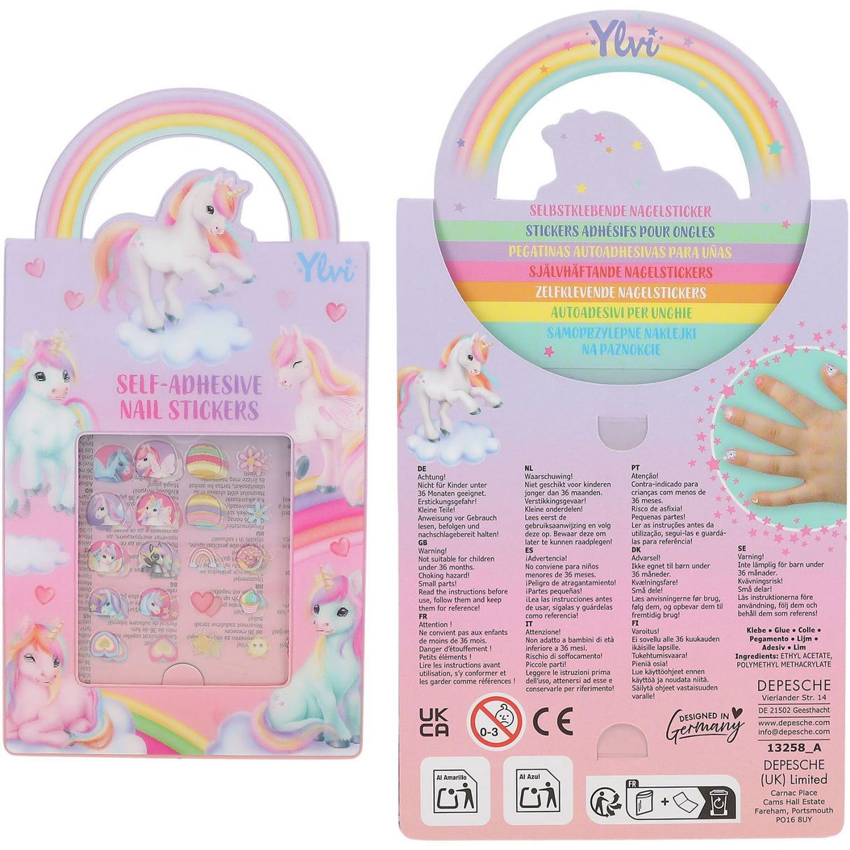 Ylvi Negle Klistremerker